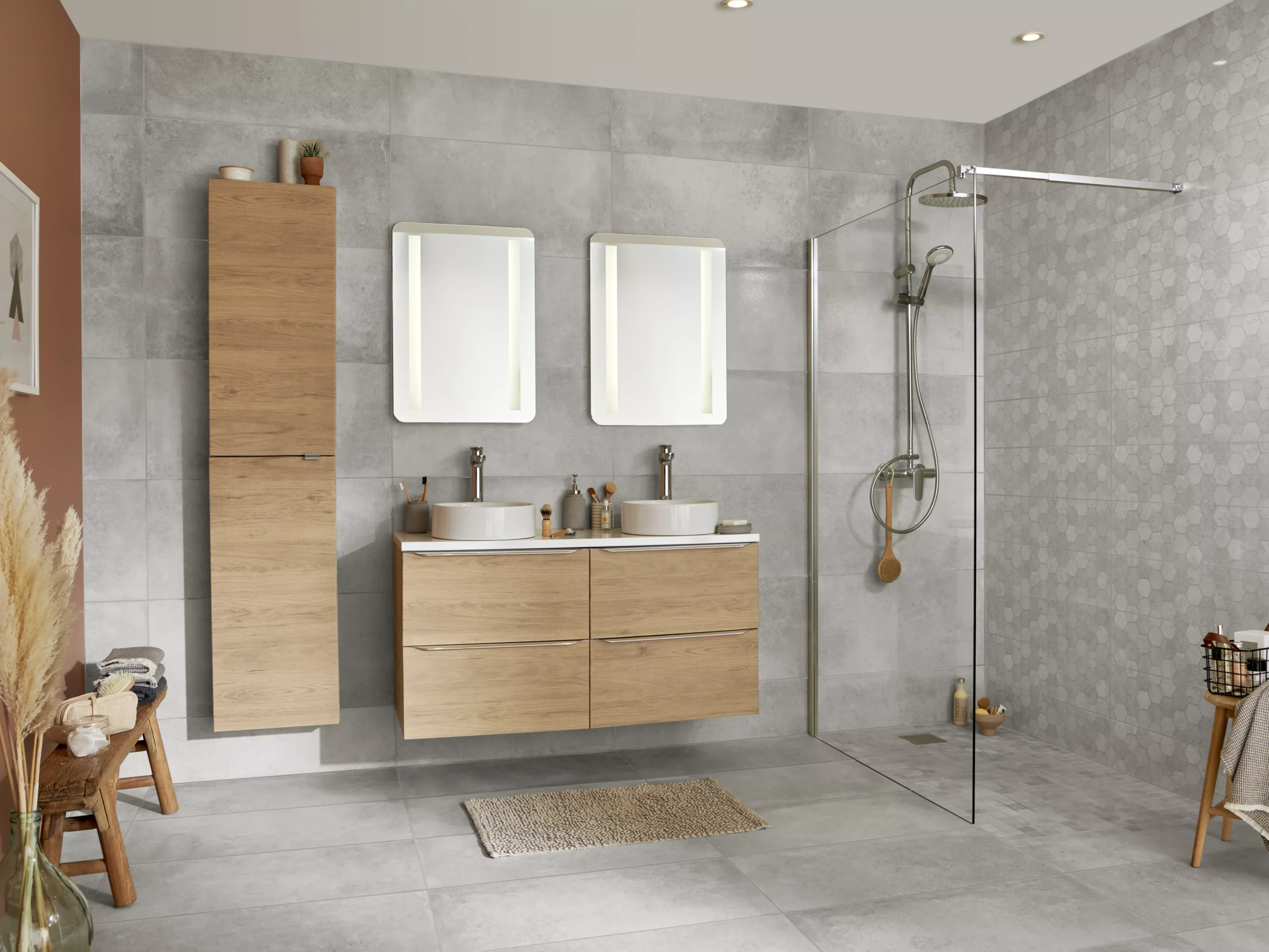 GoodHome Scalea White Round Counter-mounted Counter Top Basin - Image 7