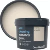 GoodHome Self-cleaning Magnolia Smooth Matt Masonry Paint, 10L