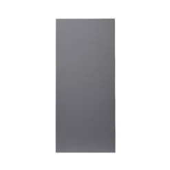 GoodHome Stevia Gloss Anthracite Slab Tall Wall Cabinet Door (W)400mm (H)895mm (T)18mm