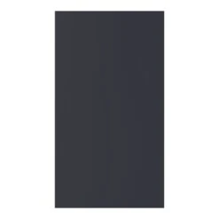 GoodHome Stevia Matt Blue Slab Highline Cabinet Door (W)400mm (H)715mm (T)18mm