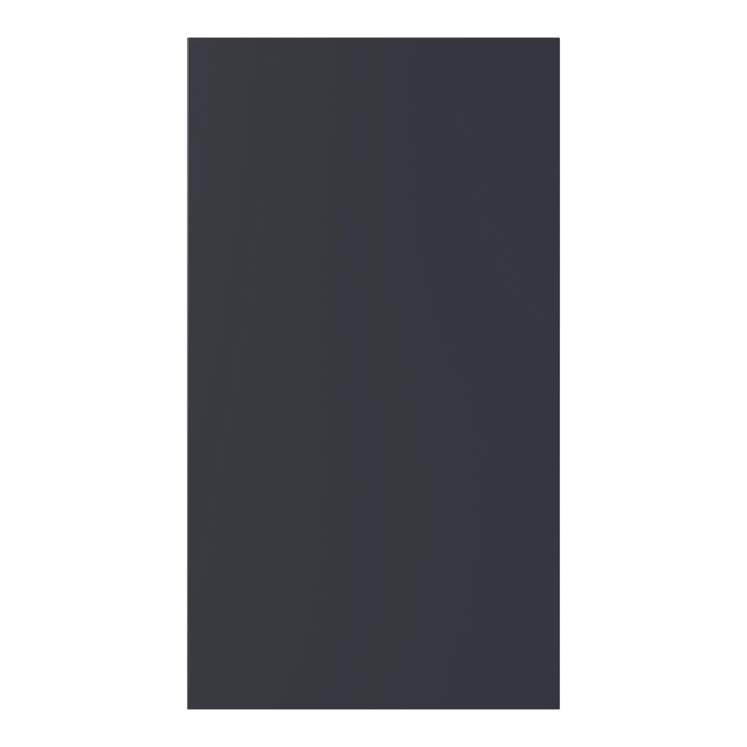 GoodHome Stevia Matt Blue Slab Highline Cabinet Door (W)400mm (H)715mm (T)18mm