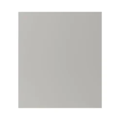 GoodHome Stevia Matt Pewter Grey Slab Appliance Cabinet Door (W)600mm (H)687mm (T)18mm