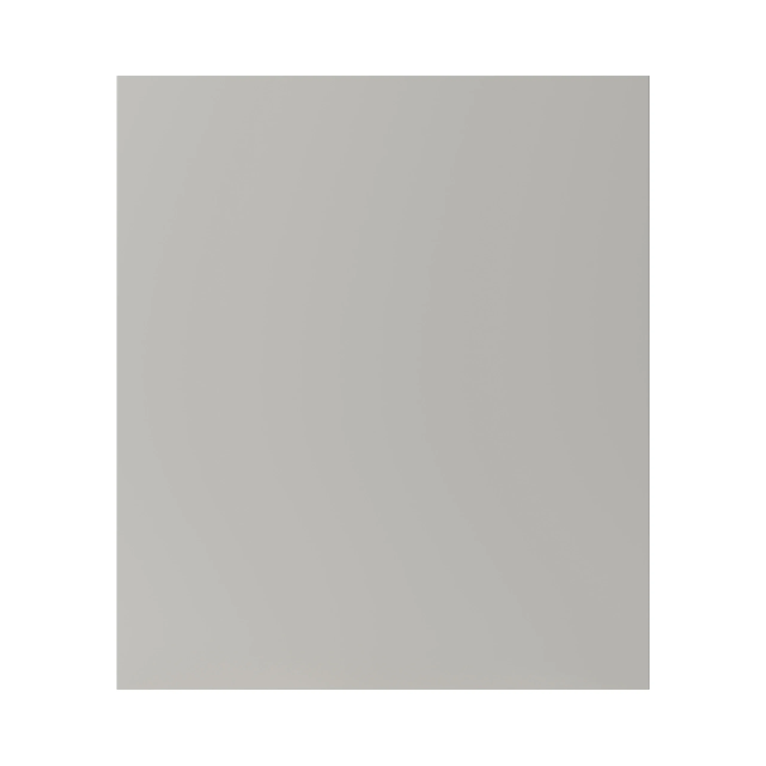 GoodHome Stevia Matt Pewter Grey Slab Appliance Cabinet Door (W)600mm (H)687mm (T)18mm