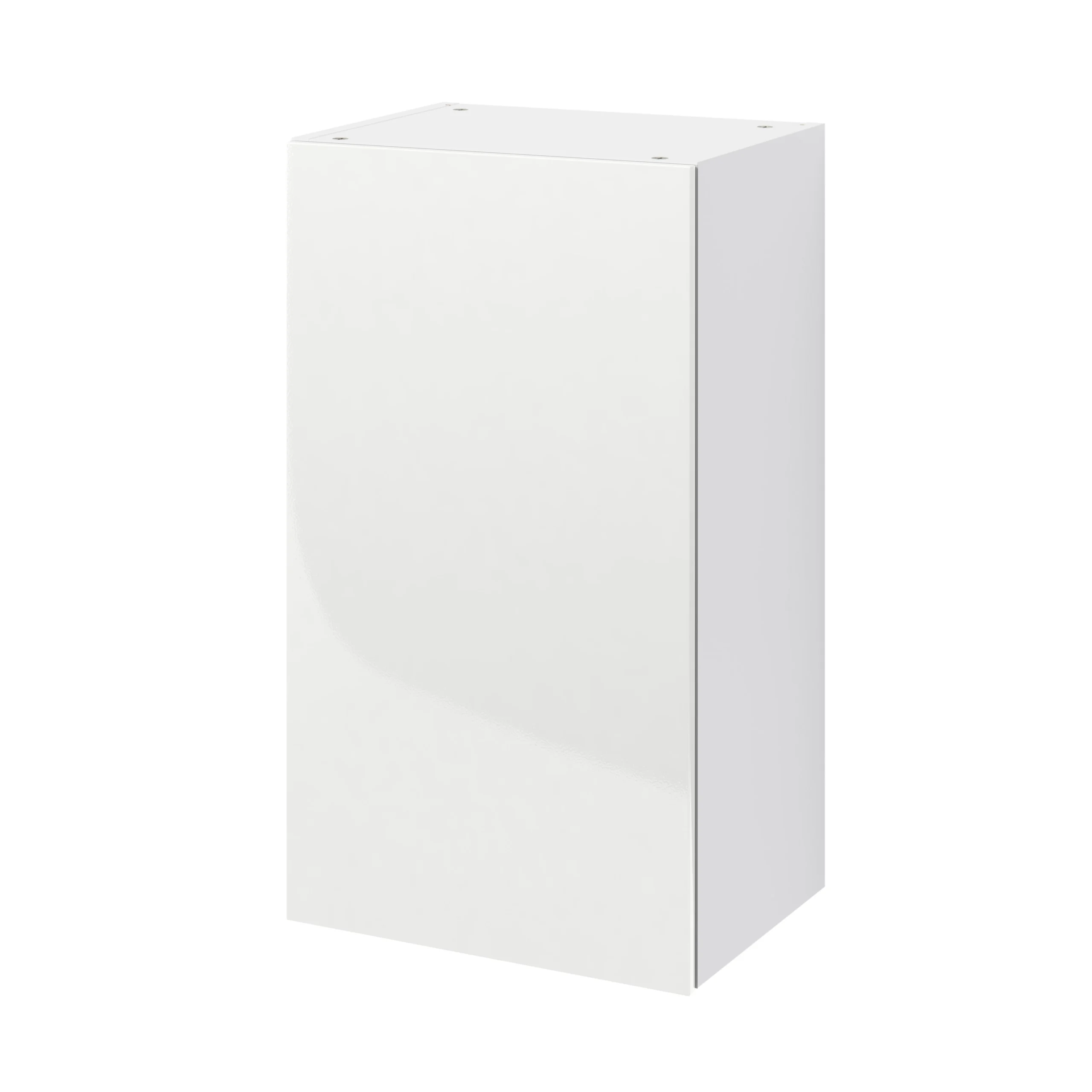 GoodHome Stevia Matt White Standard Wall Cabinet, (W)400mm (D)338mm
