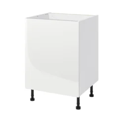 GoodHome Stevia White Base Unit, (W)600mm