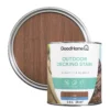 GoodHome Teak Matt Quick Dry Decking Wood Stain, 2.5L