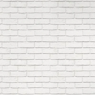 GoodHome Thedden Off White Brick Effect Textured Wallpaper - Image 2