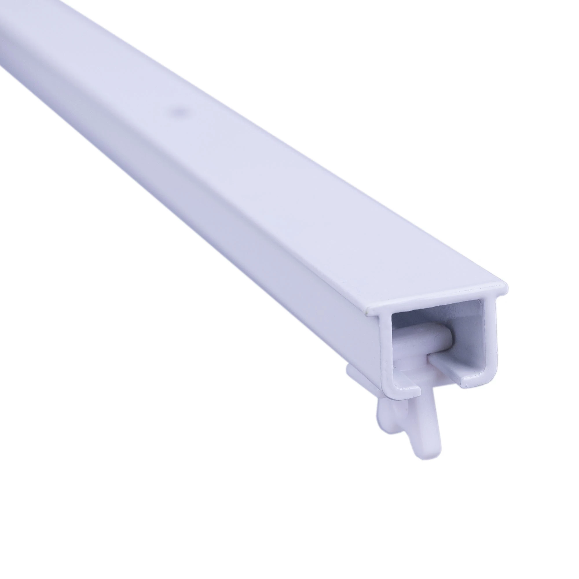 GoodHome Thira Matt White Non Extendable Single Curtain Track, (L)2m - Image 3