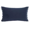 GoodHome Valgreta Deep Navy Rectangular Indoor Cushion (L)30cm X (W)500cm