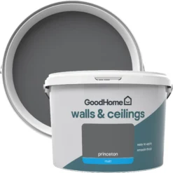GoodHome Walls & Ceilings Princeton Matt Emulsion Paint, 2.5L