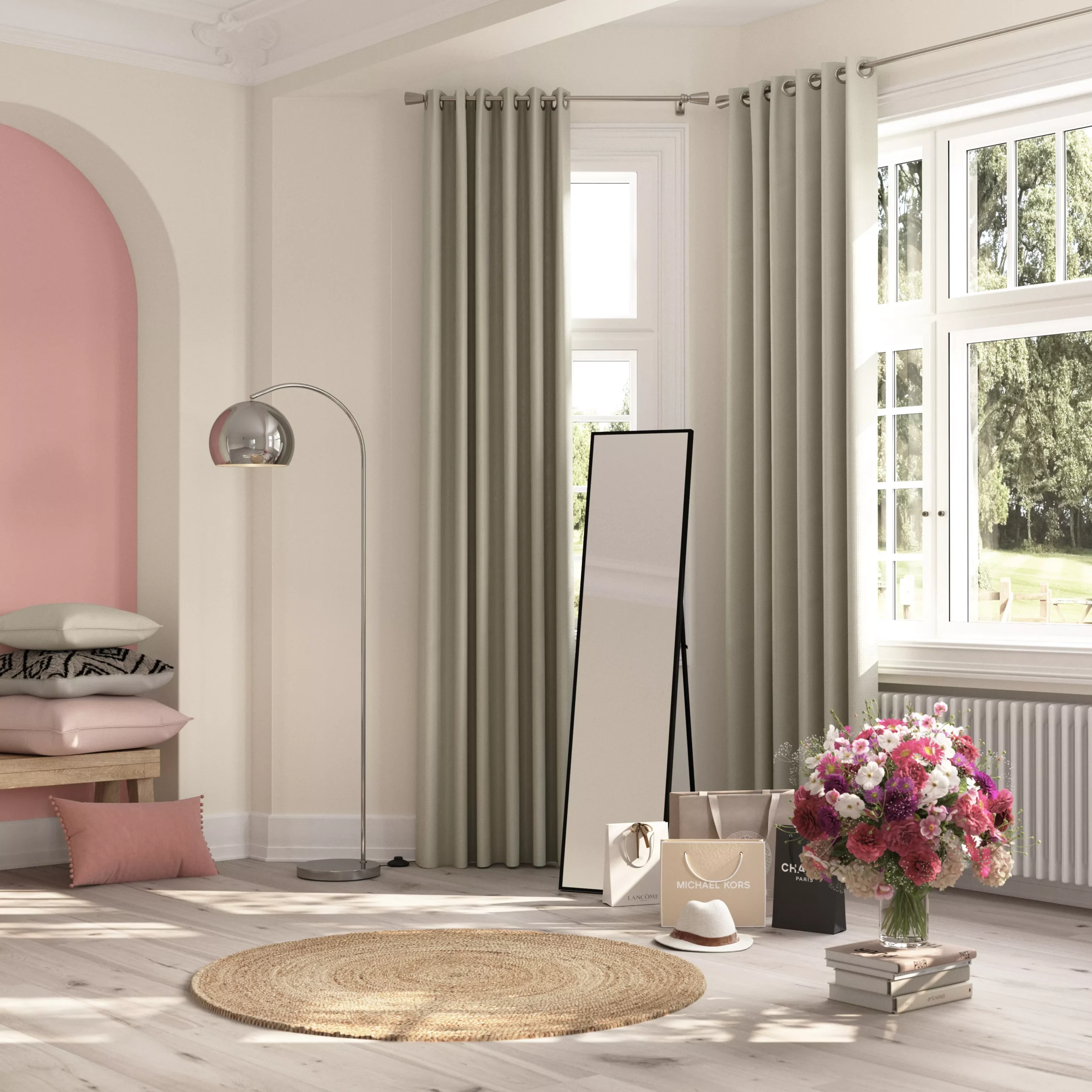 GoodHome Walls & Ceilings Sakai Matt Emulsion Paint, 2.5L - Image 4