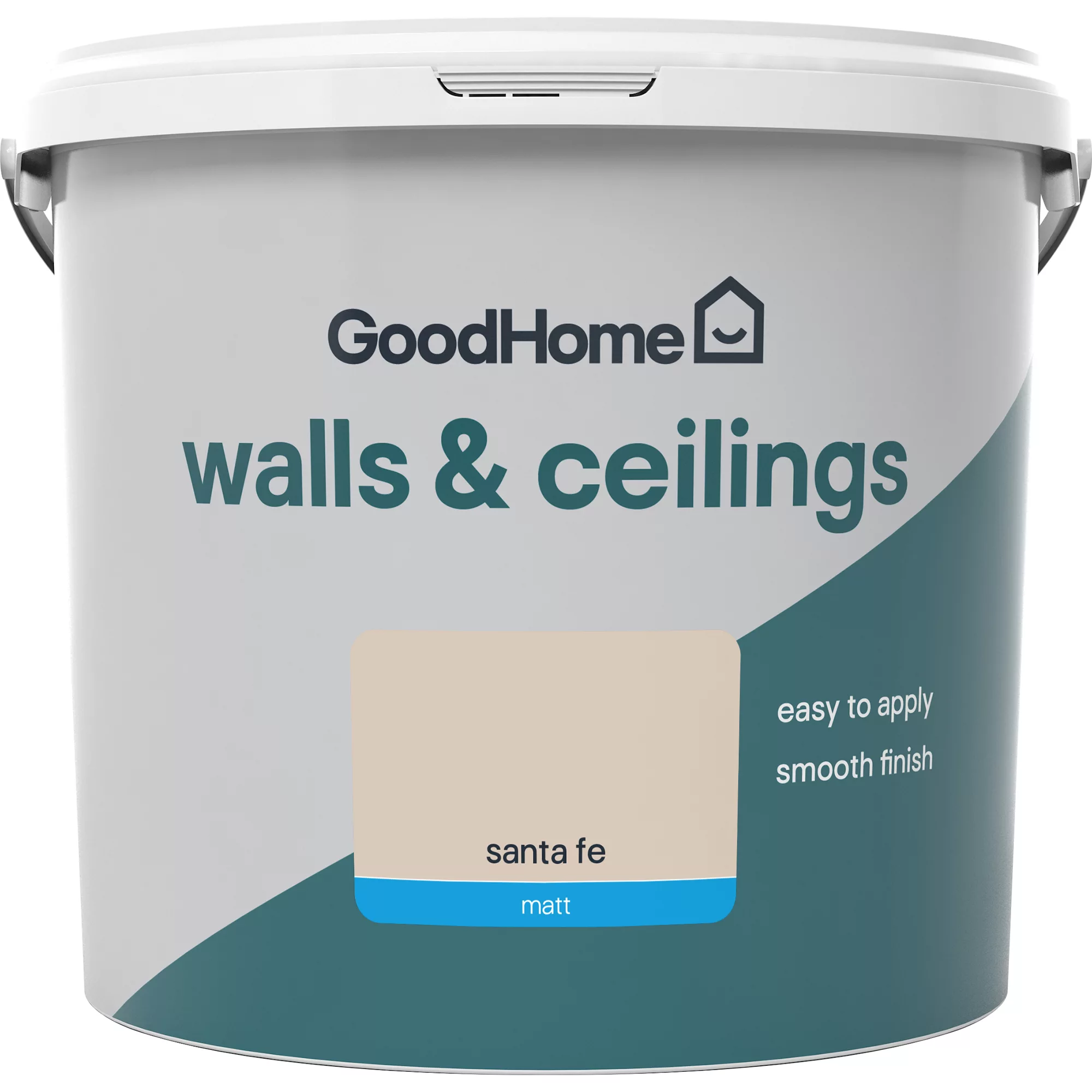 GoodHome Walls & Ceilings Santa Fe Matt Emulsion Paint, 5L - Image 2