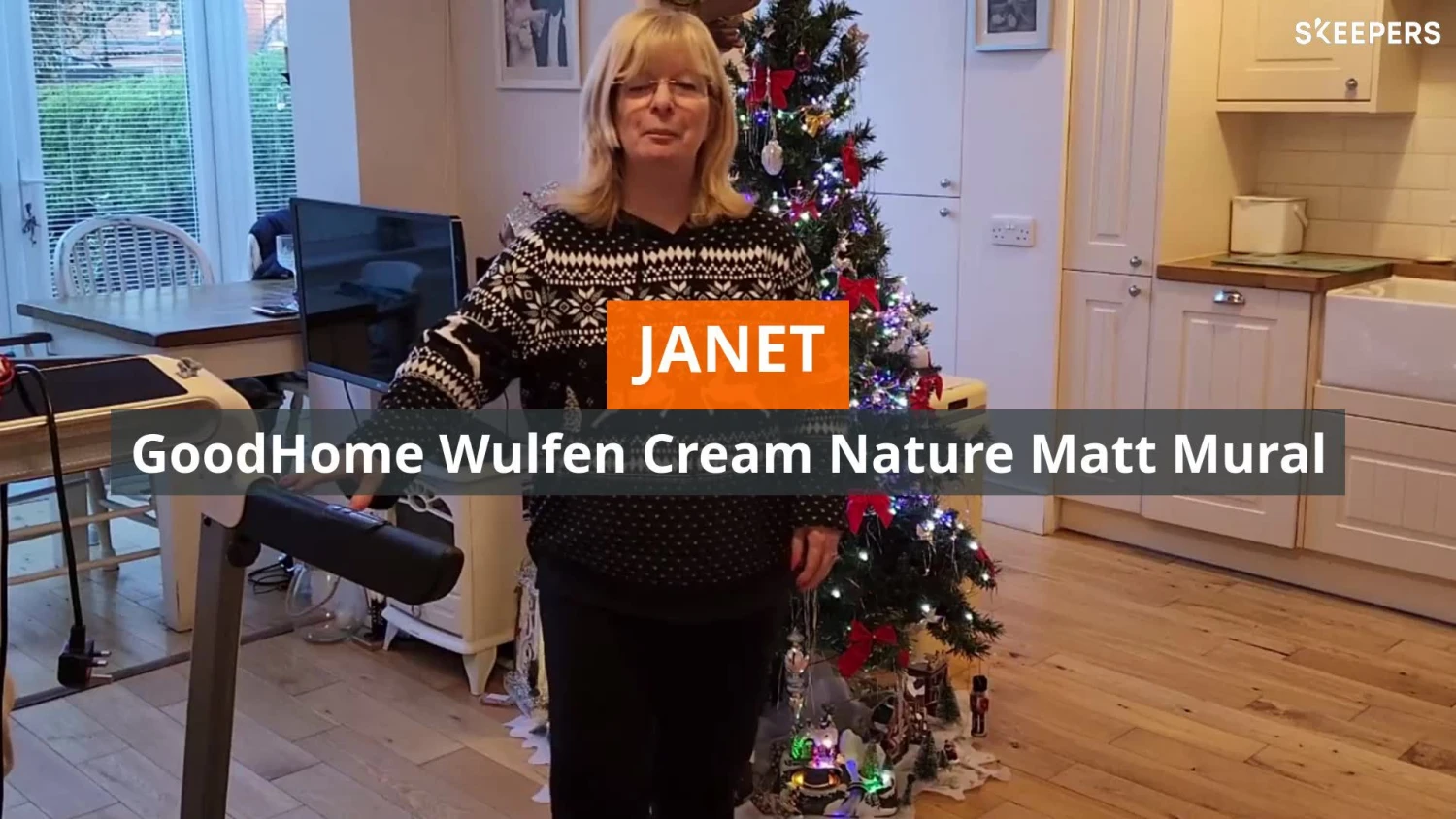 GoodHome Wulfen Cream Nature Matt Mural - Image 2