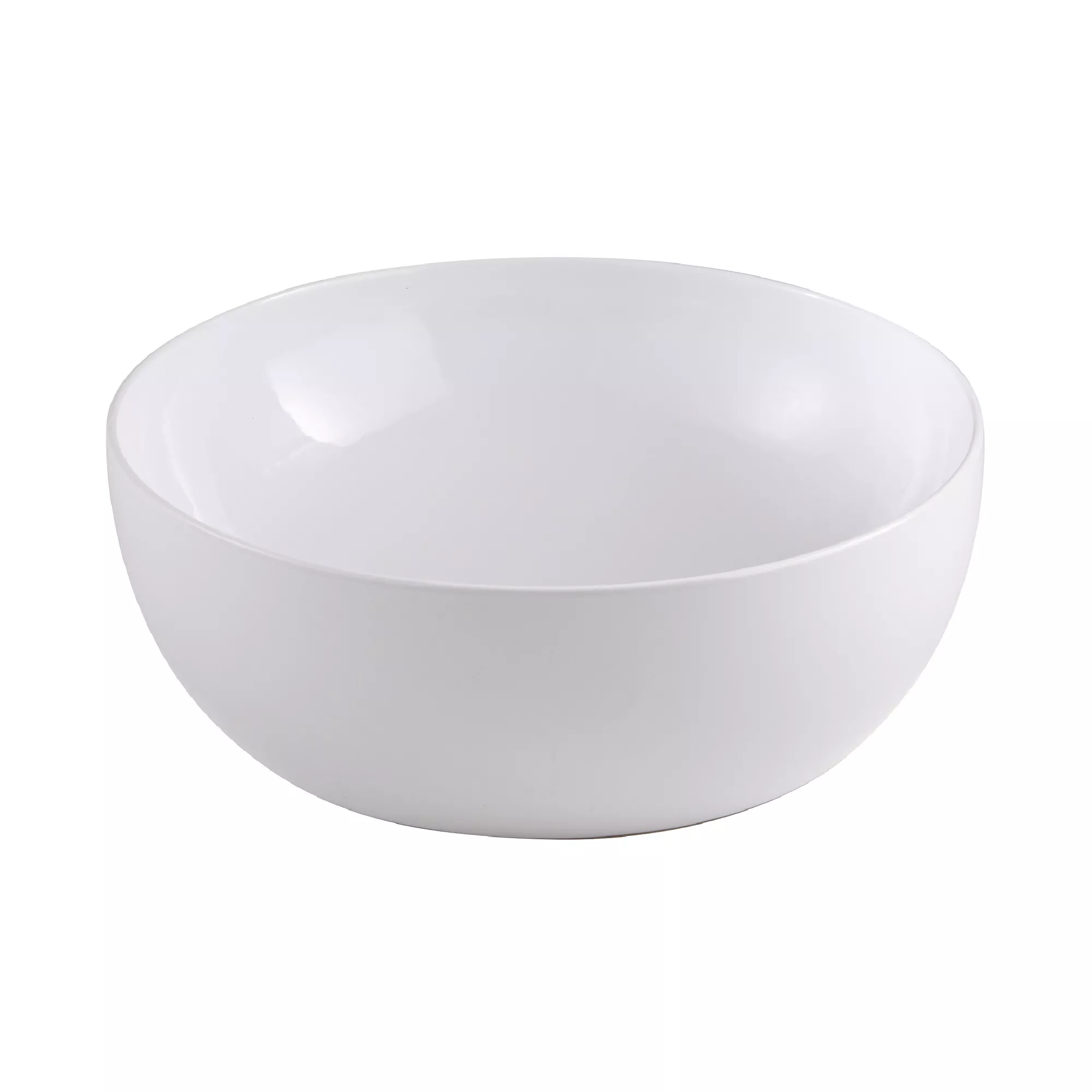 Ondava White Round Counter-mounted Counter Top Basin